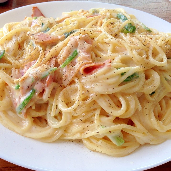 クリームシチューの素で作るカルボナーラ レシピ 作り方 By Ms3758 楽天レシピ クリームシチューの素で作るカルボナーラ レシピ 作り方 By Ms3758 楽天レシピ